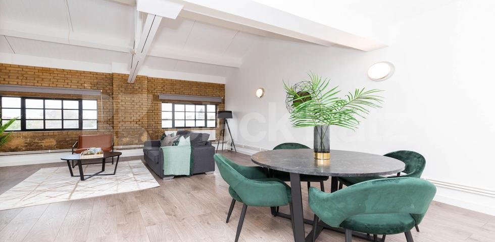			SPACIOUS WAREHOUSE CONVERSION , 4 Bedroom, 1 bath, 1 reception Flat			 SPRINGFIELD HOUSE LOFTS-TYSSEN STREET , DALSTON-HAGGERSTON-SHOREDITCH